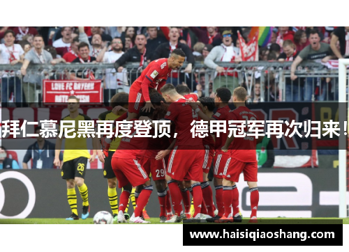 拜仁慕尼黑再度登顶，德甲冠军再次归来！